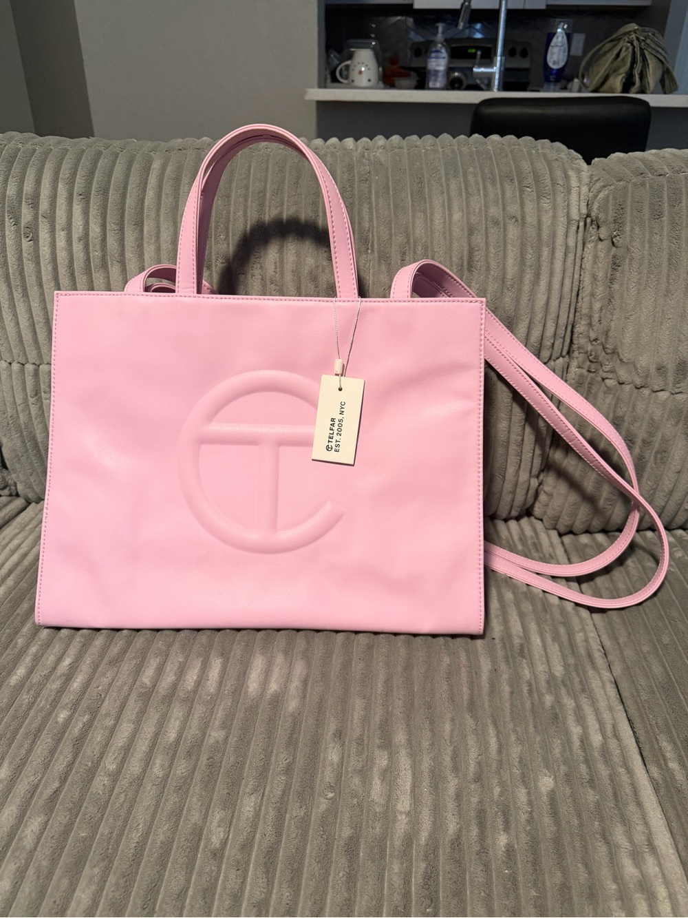 Telfar Tote - Medium (Bubblegum Pink)